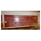 LDPI 380-T8 explosion proof light fixture 4 ft long, 4 bulbs