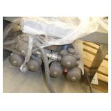 LDPI 380-T8 explosion proof light fixture 4 ft long, 4 bulbs