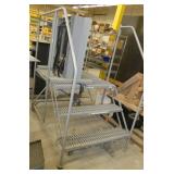 Cotterman warehouse platform stair 800 lb capacity 24x30