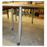 Two Laminate conference room tables short edge is 45 inches long edge is 109 inches, 33 deep