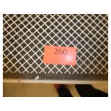 60x30 Workbench with wood laminate top, steel legs, adjustable height, wild mat on top