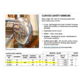 15 New 18 inch Convex Safety mirrors