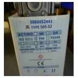 2 New Tresu actuators, 10 bar, 1/2 inch NPT