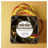 60 New Sanyo Denki San Ace 40 Fan Model 9GA0424P6F001 24VDC 40x40x20mm