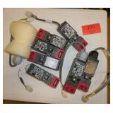 8 New Omron safety door latches