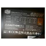 Six 650 Watt computer power supplies