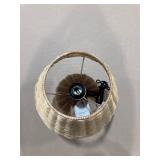Table Lamp with Woven Base & Shade - Threshold