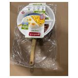 Good Cook 12" Ceramic Skillet (Blue/White)