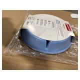 Good Cook 12" Ceramic Skillet (Blue/White)