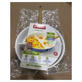 Good Cook 12" Ceramic Skillet (Blue/White)