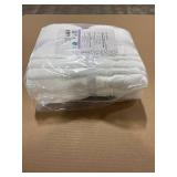 HygroCotton White 6-Piece Bath Towel Set