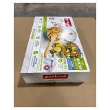 Good Cook Ceramic Pan with Lid 12" Blue/White