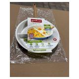 Good Cook 12" Ceramic Skillet (Blue/White)