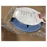Good Cook 12" Ceramic Skillet (Blue/White)