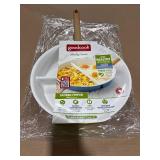 Good Cook 12" Ceramic Skillet (Blue/White)