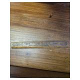 Vintage Advertisement Rulers