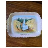 Trinket Dish Kepler Cascades 20th Century in Japan or Germany