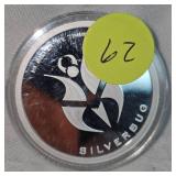 Silver Bug, 1 pz Silver Round