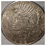 1922S Peace Dollar $1