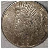 1922S Peace Dollar $1