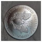 2004 American Silver Eagle, UNC