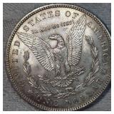 1896 Morgan Dollar $1 VF with Toning