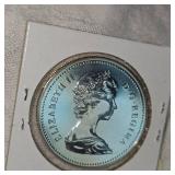 1979 Canada Silver Griffon $ UNC