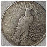 1922D Peace Dollar $1