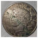 1922D Peace Dollar $1