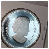 2019 Canada Soldiers Silver $1 UNC, Proof