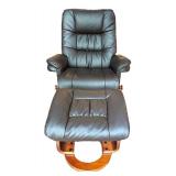LLR - BenchMaster Nicholas Ii 7580wb Swivel Recliner & Storage Ottoman Set