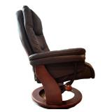 LLR - BenchMaster Nicholas Ii 7580wb Swivel Recliner & Storage Ottoman Set