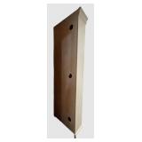 LBR2 - Corner White Painted Wooden Cabinet With Bifold Doors