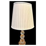 LBR2 - Stacked Glass Ball Table Lamp 30" Tall