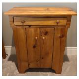 LBR2 - Vintage Pine Mill Farms Pine Bedside Table