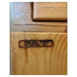 LBR2 - Vintage Pine Mill Farms Pine Bedside Table