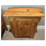 LBR2 - Vintage Pine Mill Farms Pine Bedside Table
