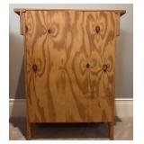 LBR2 - Vintage Pine Mill Farms Pine Bedside Table