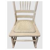 LBR2 - Vintage White Rocking Chair