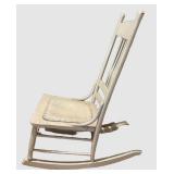 LBR2 - Vintage White Rocking Chair