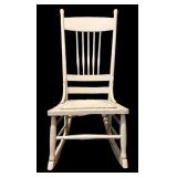 LBR2 - Vintage White Rocking Chair