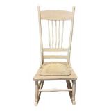 LBR2 - Vintage White Rocking Chair
