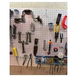 TR - Mixed Hand Tool Lot With Hammers, Wrenches, Pliers & Cutters