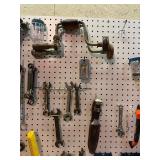 TR - Mixed Hand Tool Lot With Hammers, Wrenches, Pliers & Cutters