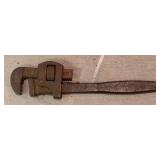 TR - Vintage Pipe & Adjustable Wrench Mixed Lot - 6 Pieces
