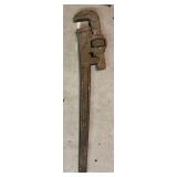 TR - Vintage Pipe & Adjustable Wrench Mixed Lot - 6 Pieces