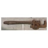 TR - Vintage Pipe & Adjustable Wrench Mixed Lot - 6 Pieces