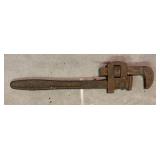 TR - Vintage Pipe & Adjustable Wrench Mixed Lot - 6 Pieces