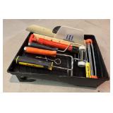 TR - Painting Tools & Color Samples Mixed Lot
