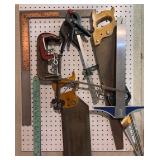 TR - Mixed Lot of Saws, Clamps & Measuring Tools